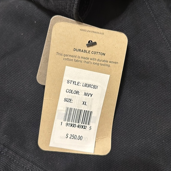 Levi’s Corduroy Collar Workwear Jacket XL - Picture 6 of 7